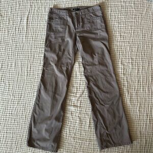 LONDONJEAN mushroom gray pants